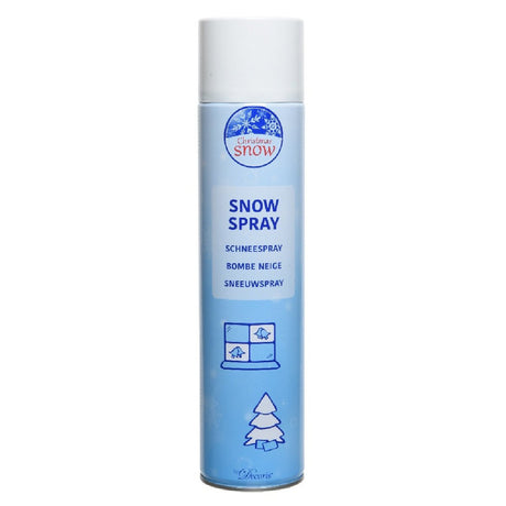Decoris Christmas Snow Spray Can 600ml - XMAS DECORATIONS - Beattys of Loughrea