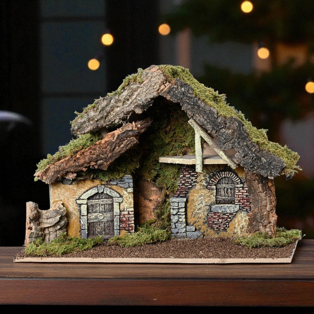 Traditional Nativity Scene 43 x 19 x 29cm - XMAS CRIBS - Beattys of Loughrea