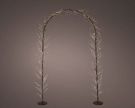 Lumineo 384 LED Christmas Arch Steady Outdoor W.130cm x H.230cm - XMAS TREE F/O LIGHT UP - Beattys of Loughrea