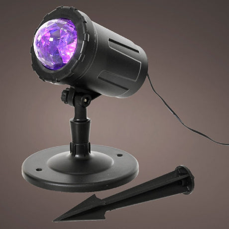 Lumineo Colour Changing LED Projector with Rotating Effect Outdoor - XMAS LASER LIGHTS/PROJECTORS - Beattys of Loughrea