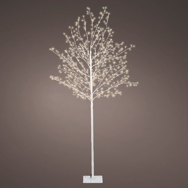 Lumineo White 480 LED Tree Steady Outdoor 150cm (5ft) - XMAS TREE F/O LIGHT UP - Beattys of Loughrea