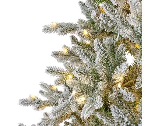 Everlands Allison Pine Snowy 430 LED Artificial Christmas Tree 210cm (7ft) - XMAS TREE ARTIFICIAL - Beattys of Loughrea