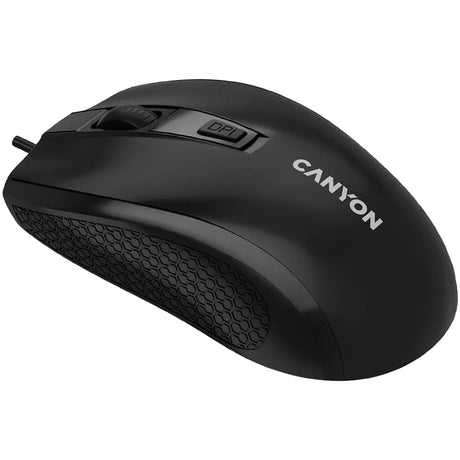 Canyon M-4 Wired Black Mouse - MOUSE/ NUMBER PAD - Beattys of Loughrea