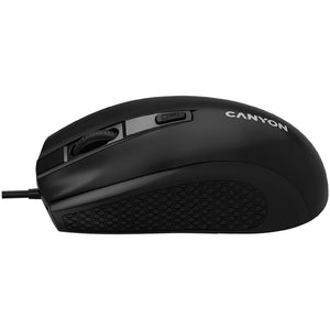 Canyon M-4 Wired Black Mouse - MOUSE/ NUMBER PAD - Beattys of Loughrea