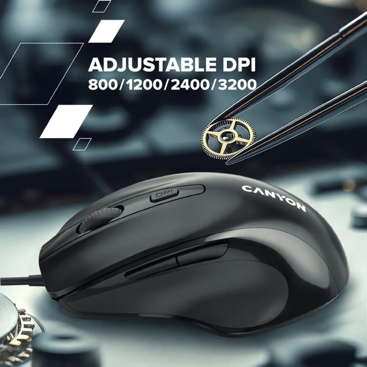 Canyon M-6 Wired Optical Mouse CNE-CMS6