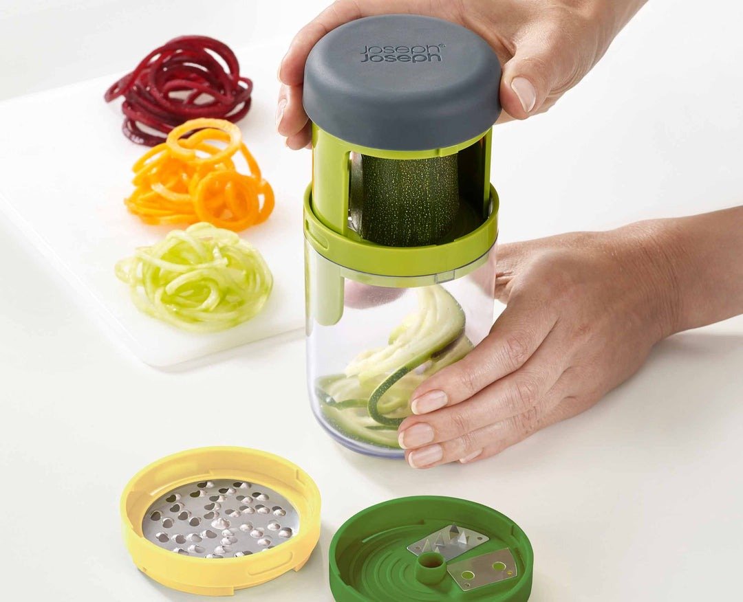 Joseph Joseph Spiro™ Green Hand - held Spiralizer - KITCHEN HAND TOOLS - Beattys of Loughrea