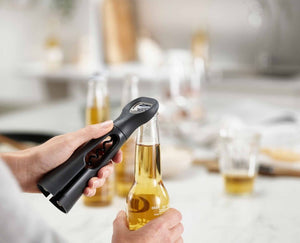 Joseph Joseph BarStar 3 - in - 1 Grey Corkscrew - KITCHEN HAND TOOLS - Beattys of Loughrea