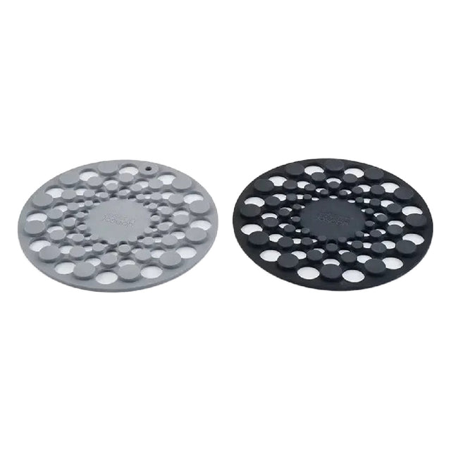 Joseph Joseph Spot - On™ Set of 2 Grey Silicone Trivets - KITCHEN HAND TOOLS - Beattys of Loughrea