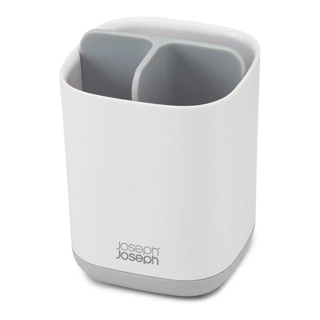 Joseph Joseph EasyStore™ Light Grey Toothbrush Holder - BATHROOM T/BRUSH, CADDY, TOWEL RAIL & HOLDERS ACCESSORI - Beattys of Loughrea