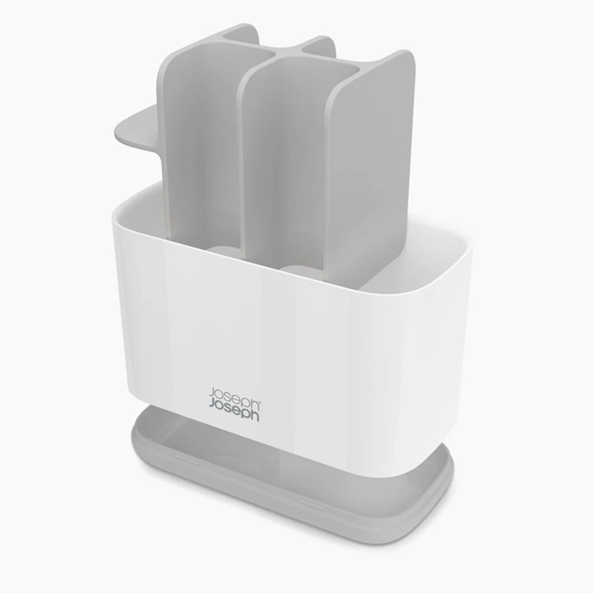 Joseph Joseph EasyStore™ Large Light Grey Toothbrush Holder - BATHROOM T/BRUSH, CADDY, TOWEL RAIL & HOLDERS ACCESSORI - Beattys of Loughrea