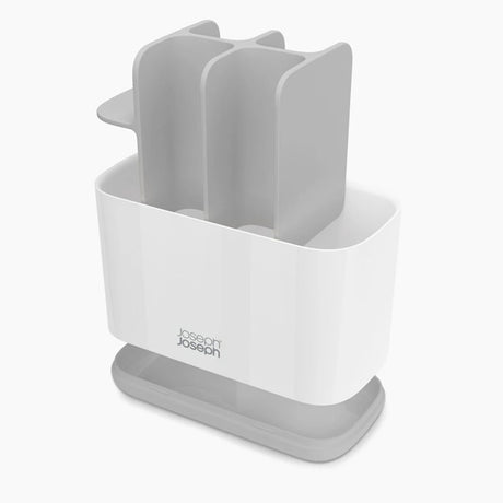Joseph Joseph EasyStore™ Large Light Grey Toothbrush Holder - BATHROOM T/BRUSH, CADDY, TOWEL RAIL & HOLDERS ACCESSORI - Beattys of Loughrea