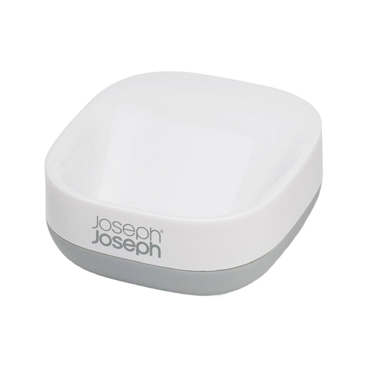 Joseph Joseph Slim™ Compact Light Grey Soap Dish - BATHROOM T/BRUSH, CADDY, TOWEL RAIL & HOLDERS ACCESSORI - Beattys of Loughrea