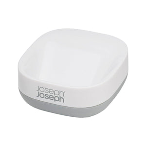Joseph Joseph Slim™ Compact Light Grey Soap Dish - BATHROOM T/BRUSH, CADDY, TOWEL RAIL & HOLDERS ACCESSORI - Beattys of Loughrea