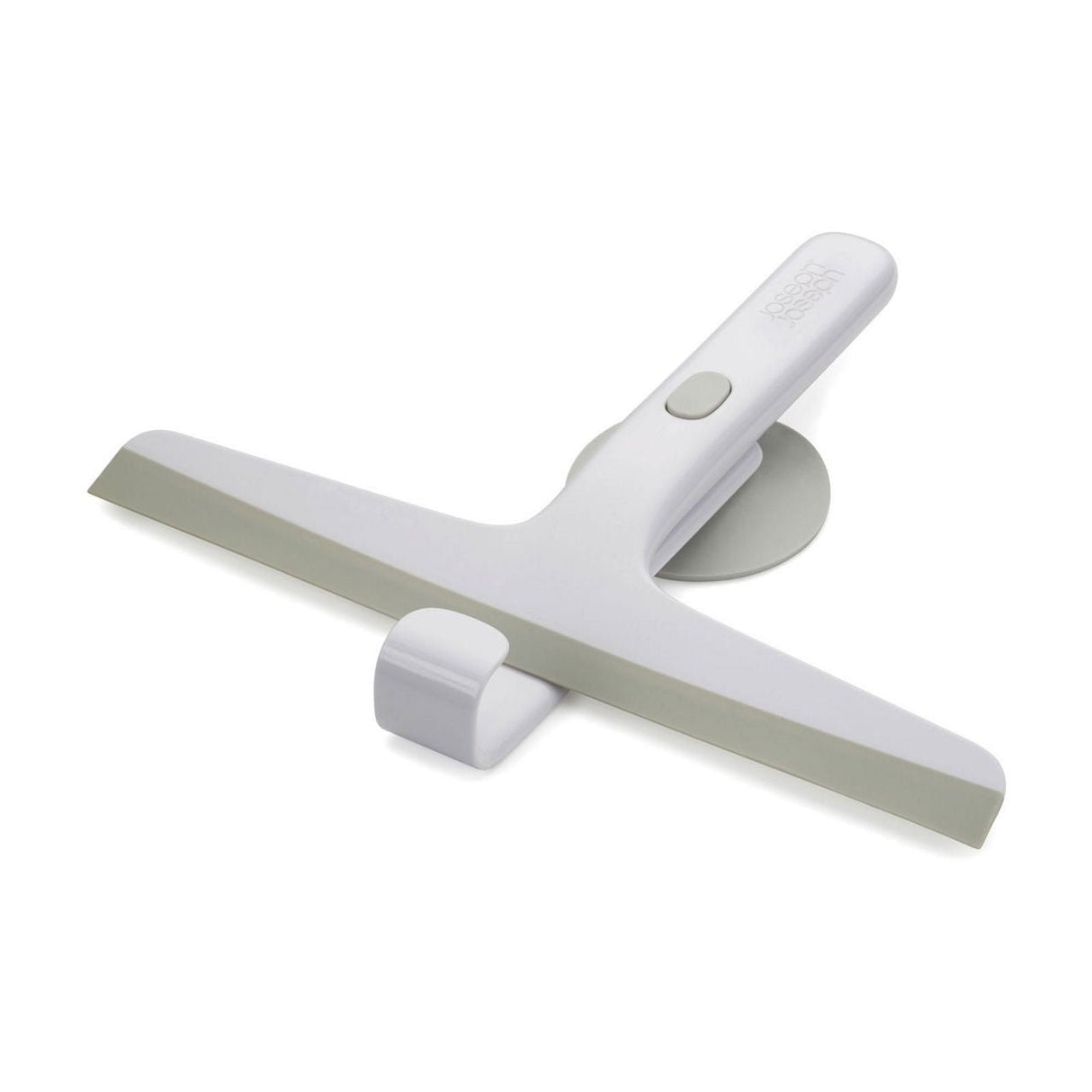Joseph Joseph EasyStore™ Light Grey Shower Squeegee with Storage Hook - CLEANING - DUSTER / WINDOW ACCS - Beattys of Loughrea