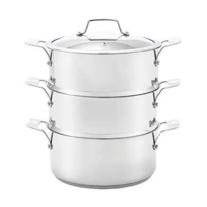 Stellar Steamers 16cm 3 Tier Stainless Steel Steamer Set