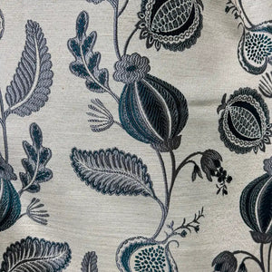 E.A. Designs Petal Marine Interlined Eyelet Curtains – 90" x 72"