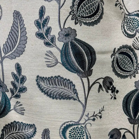 E.A. Designs Petal Marine Interlined Eyelet Curtains – 90" x 72" - CURTAINS - READY MADE - Beattys of Loughrea