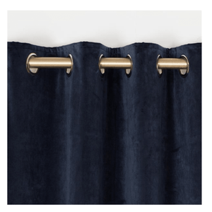 Midnight Velvet Interlined Curtains (90" x 90") - CURTAINS - READY MADE - Beattys of Loughrea