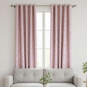 EA Delaney Brittany Interlined Eyelet Curtains – Blossom (90" x 90") - CURTAINS - READY MADE - Beattys of Loughrea