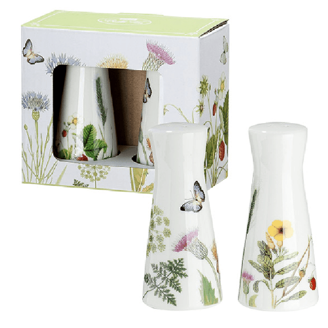 Wild Flowers Salt & Pepper Set - GENERAL LOOSE WARE - Beattys of Loughrea