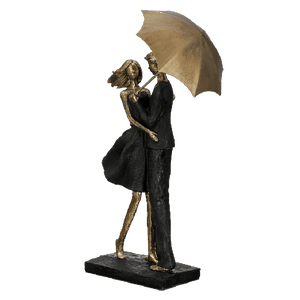 Couple Dancing in the Rain Figure 36.5cm - ORNAMENTS - Beattys of Loughrea