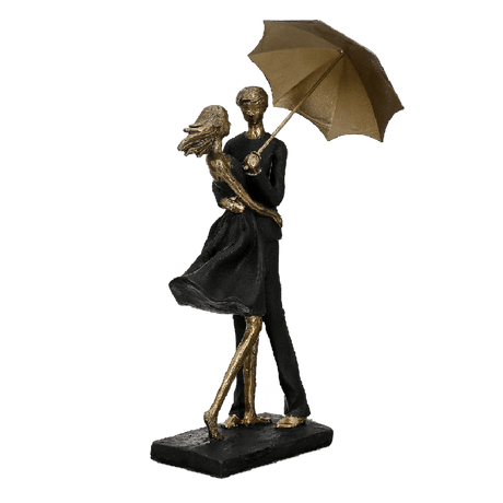 Couple Dancing in the Rain Figure 36.5cm - ORNAMENTS - Beattys of Loughrea