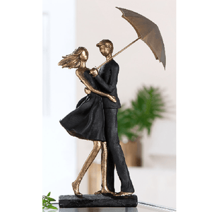 Couple Dancing in the Rain Figure 36.5cm - ORNAMENTS - Beattys of Loughrea