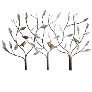 Tree with Birds Wall Art 104cm x 71cm - WALL PLAQUE/STATUES - Beattys of Loughrea