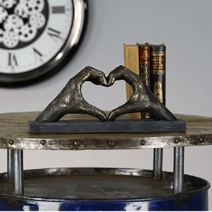 Heart and Hands Sculpture 36 x 15cm - ORNAMENTS - Beattys of Loughrea