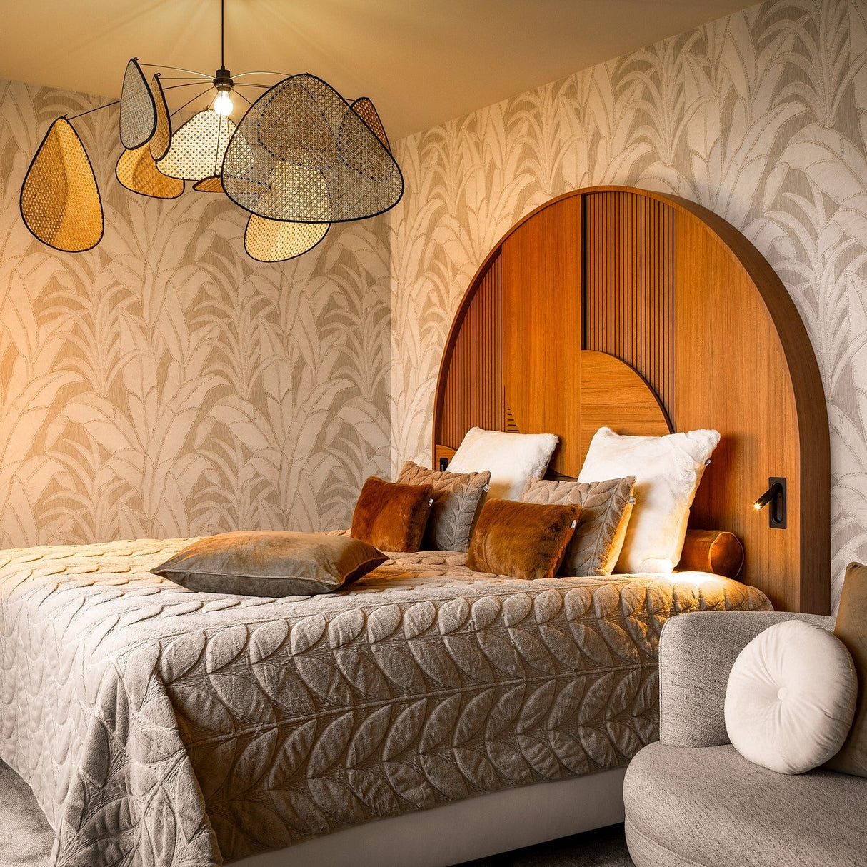 AYANA Bedspread 240 x 260 cm - Irish Cream - Beige - BED SPREADS/COVERS/QUILTS - Beattys of Loughrea