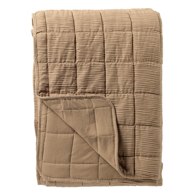 REZA - Bedspread 240x260 cm - Irish Cream - beige - BED SPREADS/COVERS/QUILTS - Beattys of Loughrea