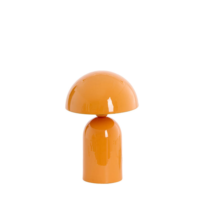 Table Lamp 23 x 35cm TOLIMA Shiny Orange - TABLE/BEDSIDE LAMPS - Beattys of Loughrea