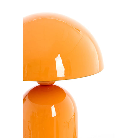 Table Lamp 23 x 35cm TOLIMA Shiny Orange - TABLE/BEDSIDE LAMPS - Beattys of Loughrea