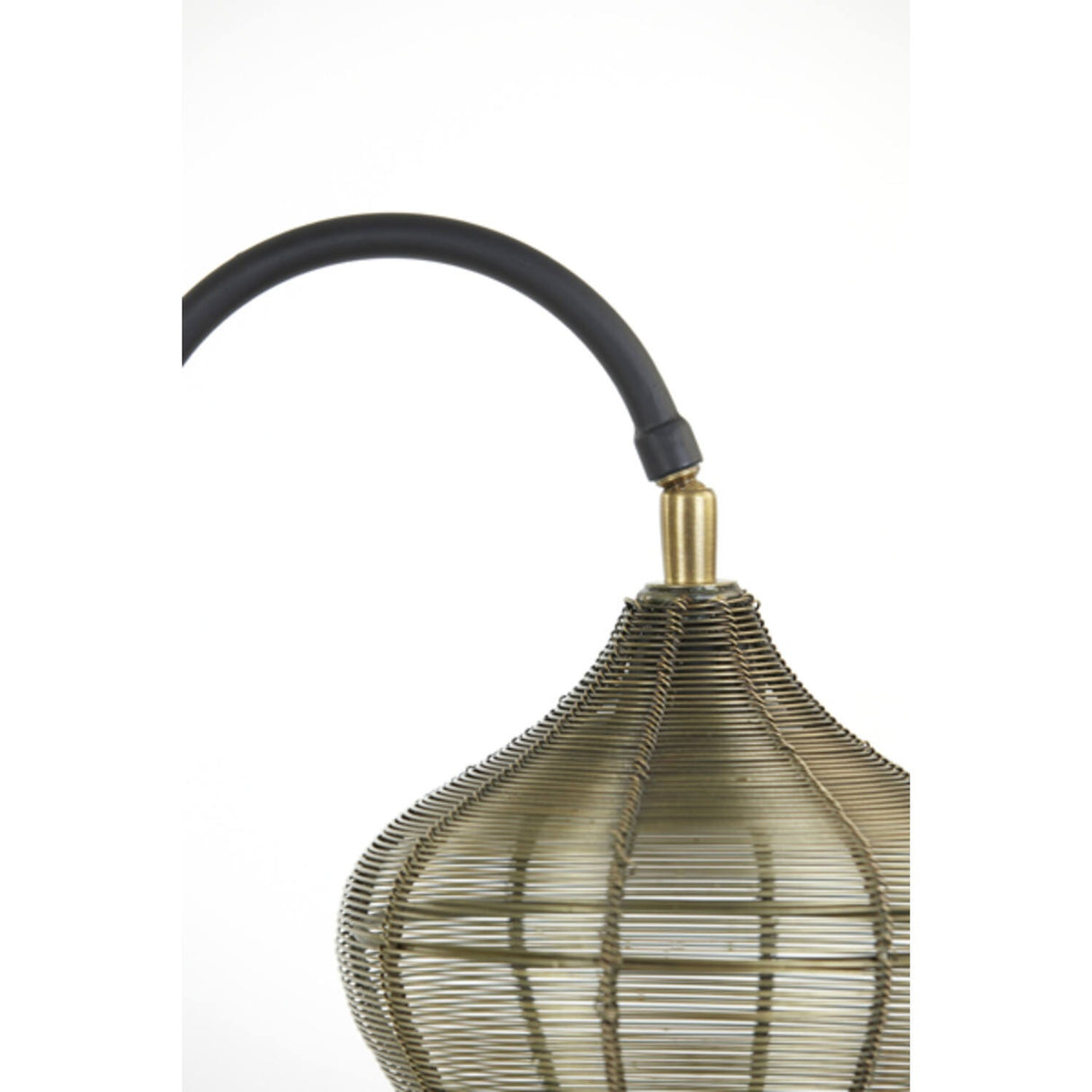 Table Lamp 27 x 20 x 61cm ALVARO Antique Bronze & Matt Black - TABLE/BEDSIDE LAMPS - Beattys of Loughrea