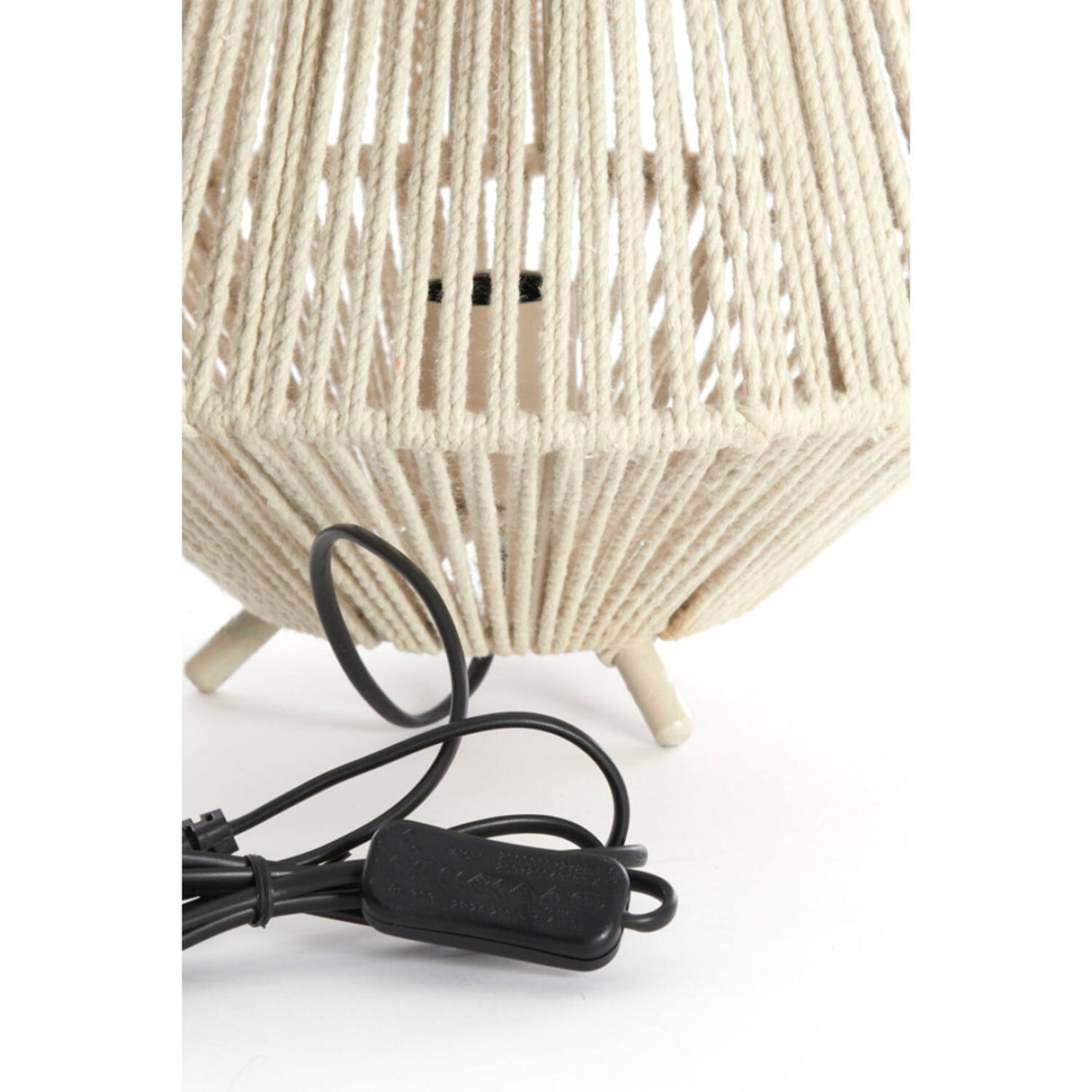 Table Lamp 28 x 32cm FELIDA Cream - TABLE/BEDSIDE LAMPS - Beattys of Loughrea
