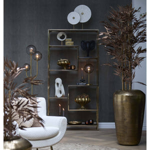 Ornament on Base 20 x 10 x 30cm TUZLA Cream & Antique Bronze - ORNAMENTS - Beattys of Loughrea