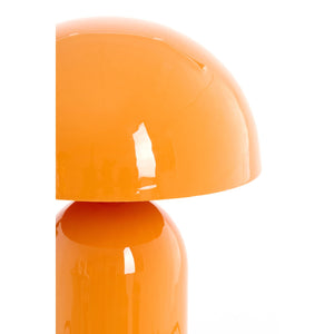 Table Lamp 31 x 48cm TOLIMA Shiny Orange - TABLE/BEDSIDE LAMPS - Beattys of Loughrea