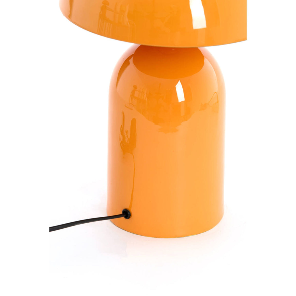 Table Lamp 31 x 48cm TOLIMA Shiny Orange - TABLE/BEDSIDE LAMPS - Beattys of Loughrea