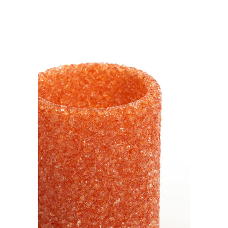 Tealight Holder 7 x 7cm MORITA Glass Orange - CANDLE HOLDERS / Lanterns - Beattys of Loughrea