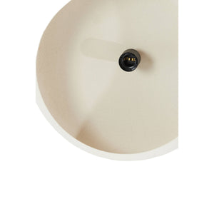 Hanging Pendant 39 x 20cm NEIVA Matt Cream - CEILING LIGHTS - Beattys of Loughrea