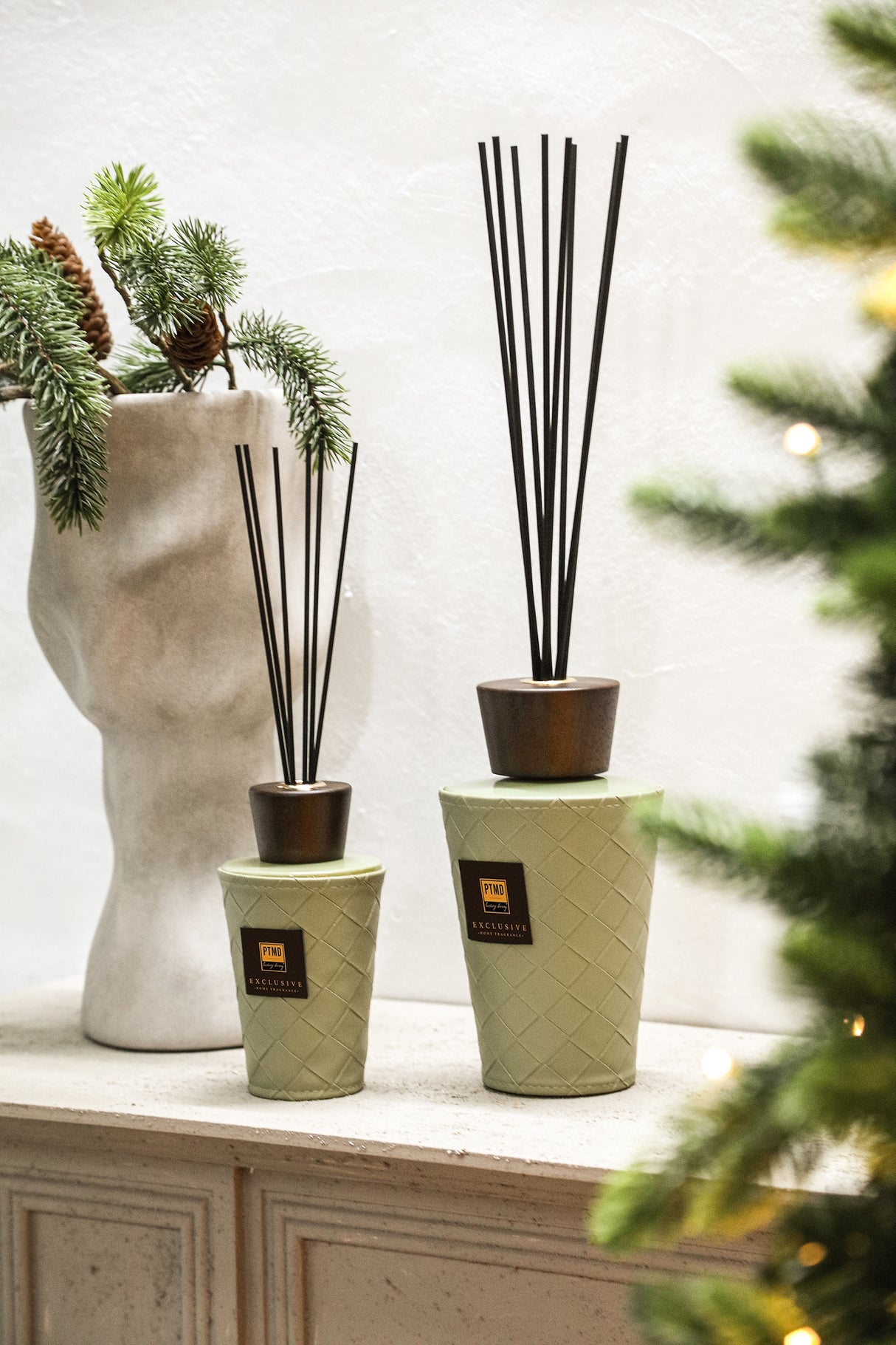 PTMD Exclusive Black Forest Reed Diffuser 300ml - POT POURRI/AROMATHERAPY/OILS/DIFFUSER - Beattys of Loughrea