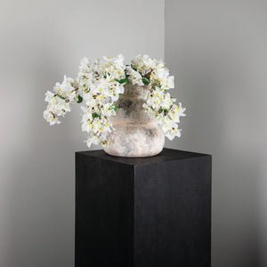 White Bougainvillea 40 x 101cm Hanging Artificial Flower - FLOWERS - PAPER/PLASTIC - Beattys of Loughrea