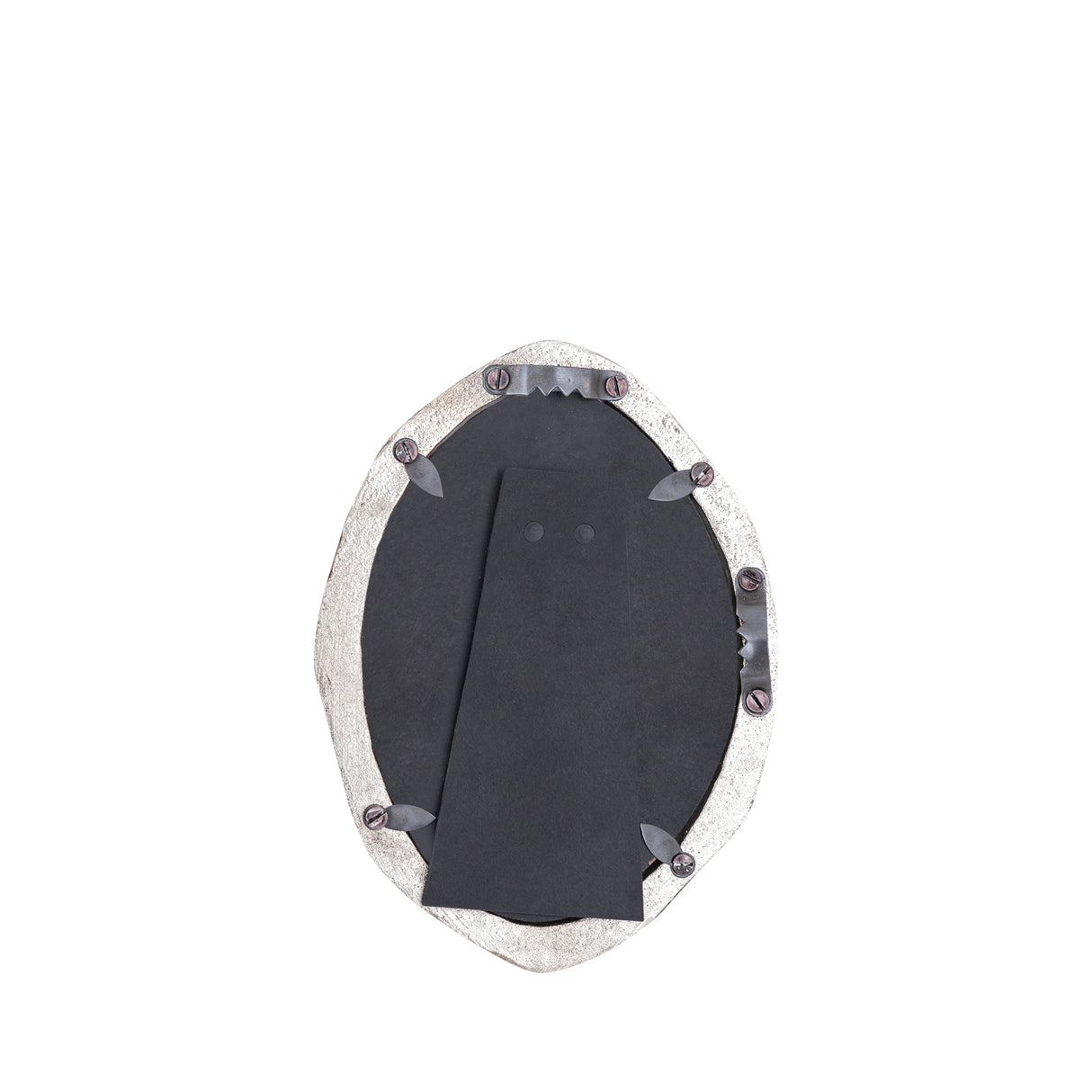 Paislie Nickel Cast Alum Photo Frame Oval 10 x 15cm - PHOTO FRAMES - PLATED, GILT, STONE - Beattys of Loughrea