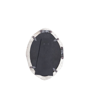 Paislie Nickel Cast Alum Photo Frame Oval 10 x 15cm - PHOTO FRAMES - PLATED, GILT, STONE - Beattys of Loughrea