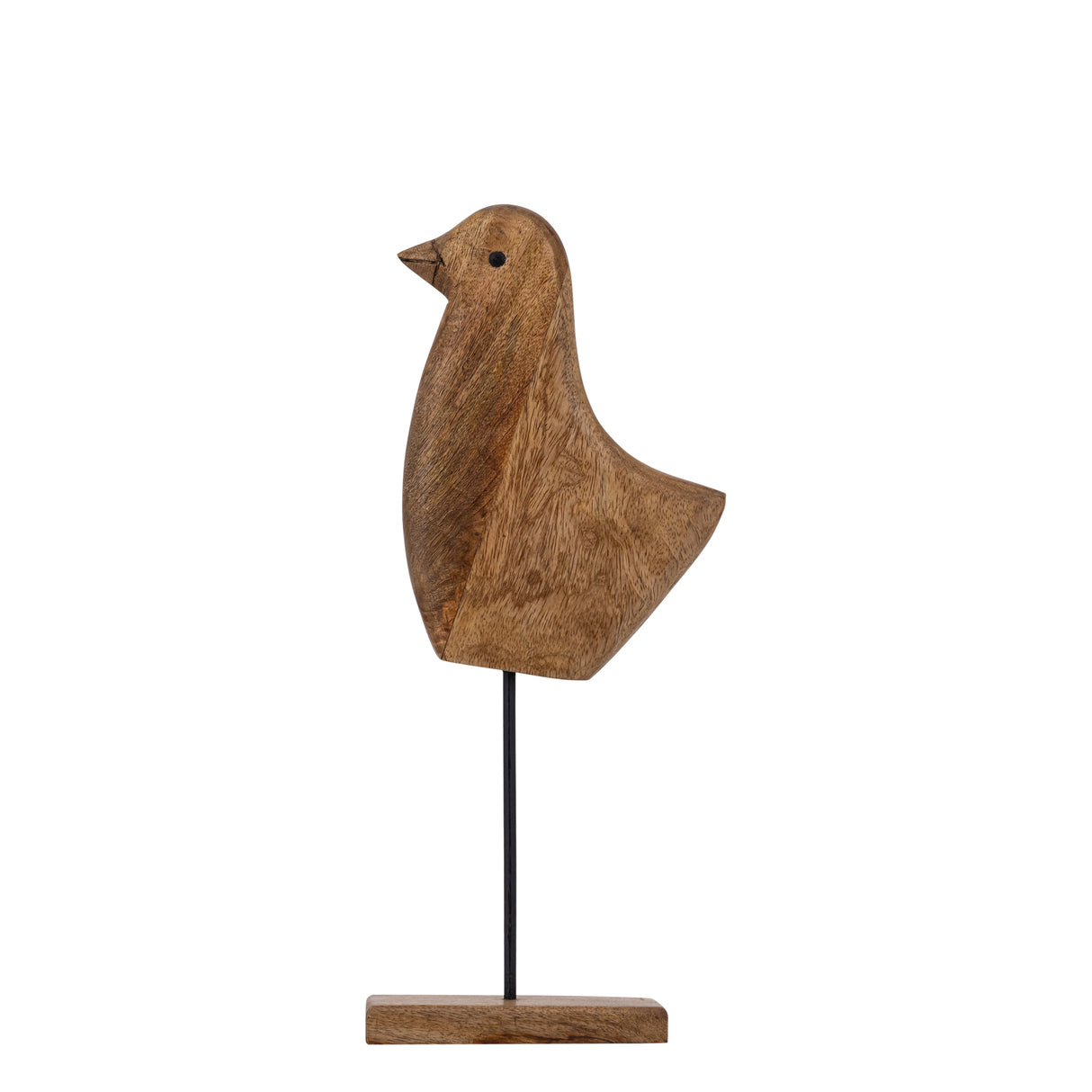 Tayana Light Brown Wood Bird Shaped Statue 42cm - ORNAMENTS - Beattys of Loughrea