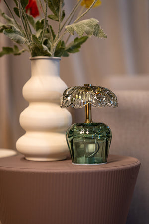 Kaydie Battery Operated Flower Led Light Green - GARDEN ORNAMENTS INCL SOLAR - Beattys of Loughrea