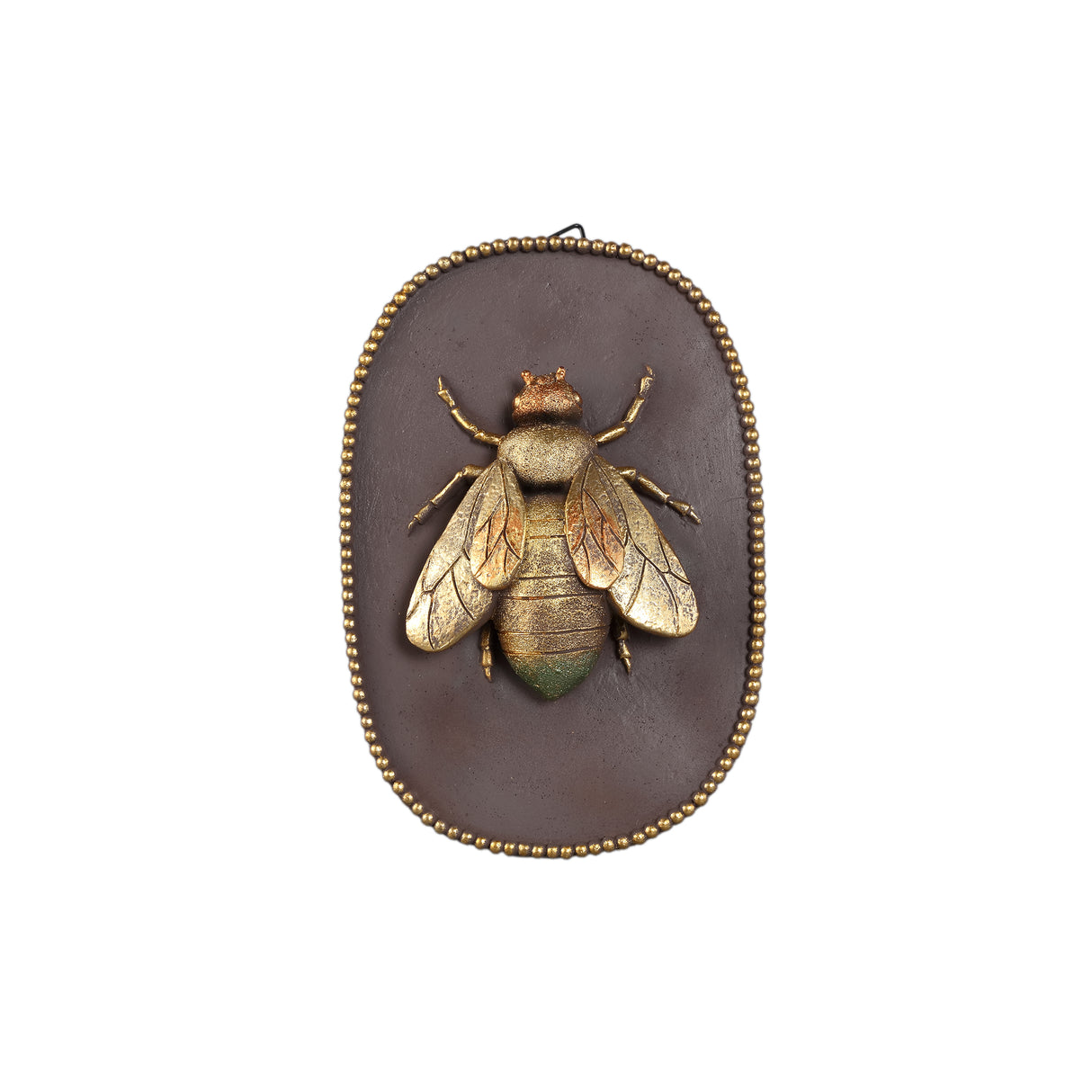 Adalay Gold Fly Wall Hanger 14cm - GARDEN ORNAMENTS INCL SOLAR - Beattys of Loughrea