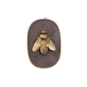 Adalay Gold Fly Wall Hanger 14cm - GARDEN ORNAMENTS INCL SOLAR - Beattys of Loughrea
