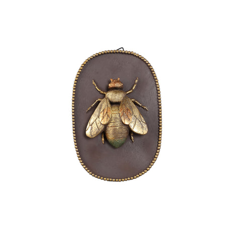 Adalay Gold Fly Wall Hanger 14cm - GARDEN ORNAMENTS INCL SOLAR - Beattys of Loughrea