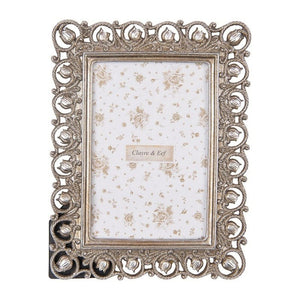 Photo Frame 10 x 15cm Silver Coloured Plastic Rectangle Classic - Beattys of Loughrea | www.beattys.ie